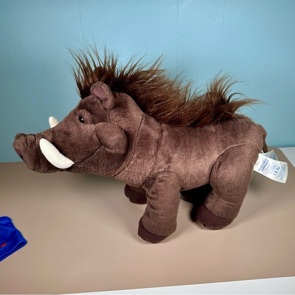 Disney BAB Build A Bear Pumbaa Warthog The Lion King 16” Plush Stuffed Animal - Picture 4 of 12